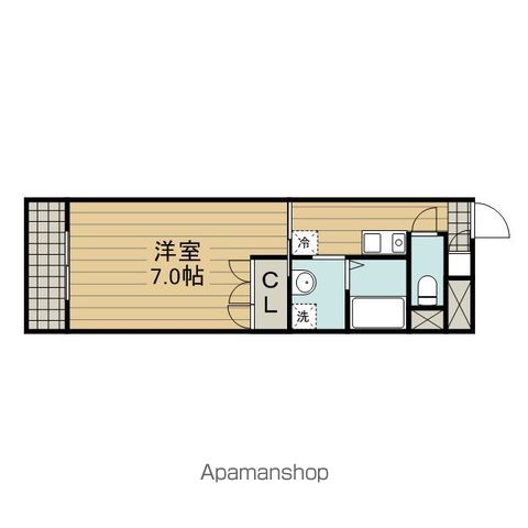 【調布市仙川町のマンションの間取り】