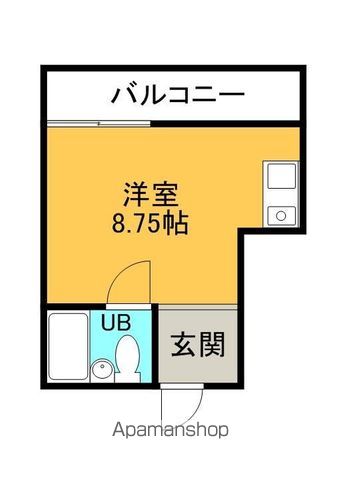 大谷グリーンハイツの間取り写真