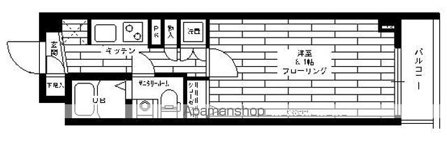 【ステージグランデ田園調布アジールコートの間取り】