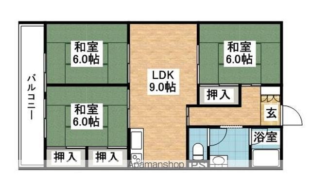 篠栗尾仲ビルの間取り写真