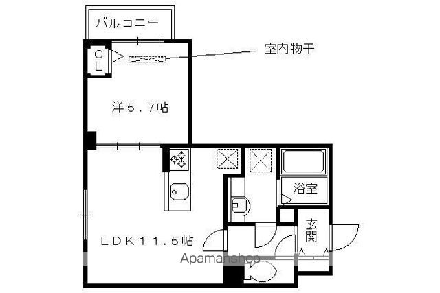 レジデンス京都洛央の間取り写真