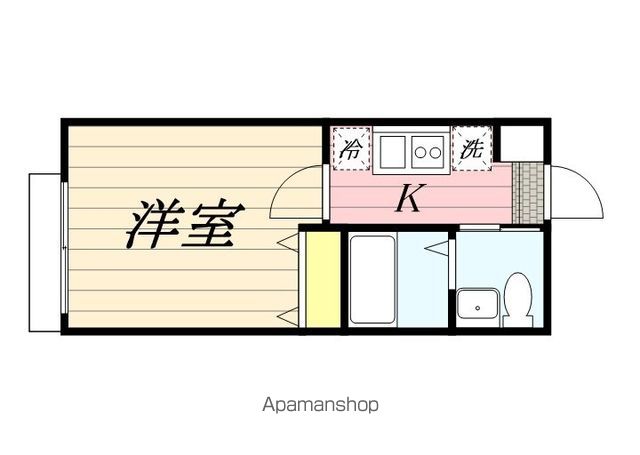 ハイツ凪の間取り