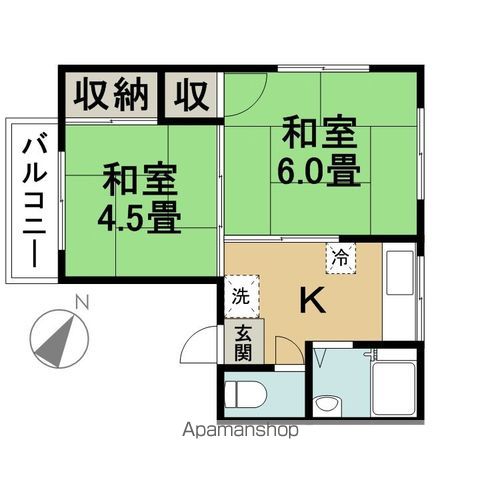 レジデンス葛西の間取り写真