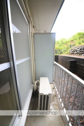 グリーンシャトル堀口[1R/17.41m2]のバルコニー