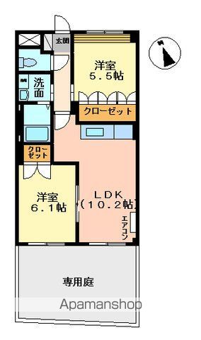 シノグロッサムIの間取り写真