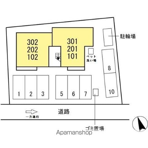 ＧＯＯＤＥＮ加納（グッデンカノウ） 201 ｜ 岐阜県岐阜市加納矢場町２丁目38-4（賃貸アパート2LDK・2階・55.17㎡） その13