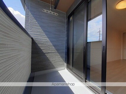岐阜県岐阜市粟野西７丁目[2LDK/56.48m2]のバルコニー