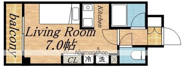 アブニール桑園の間取り写真