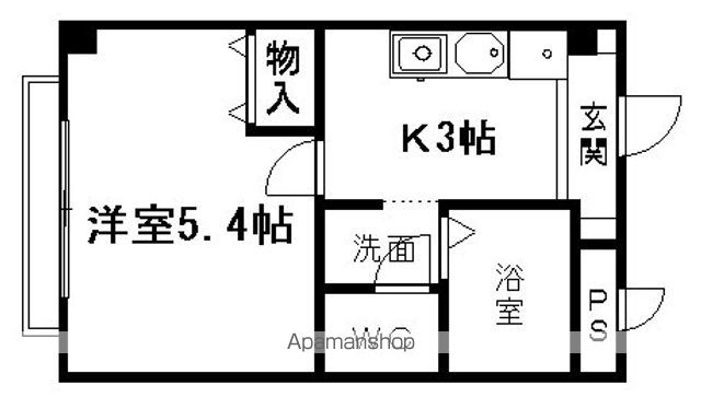リバーサイドJSの間取り写真