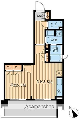 ＢＬＥＳＳ上池袋の間取り