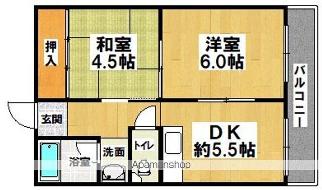 カツタビルディング1号館の間取り写真