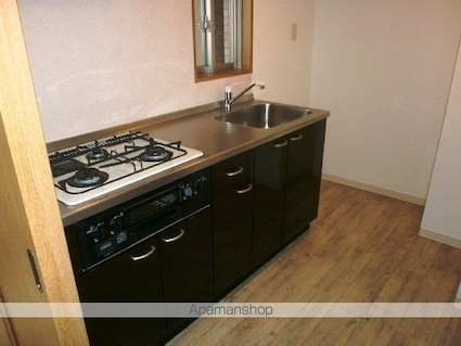 東京都府中市宮町１丁目[1K/24.58m2]のキッチン