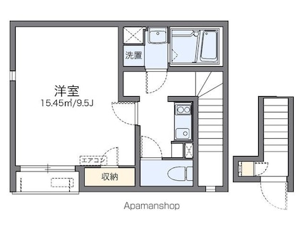 レオネクストセゾンＭＫ[1K/31.52m2]の間取図