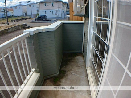 クレストール名取ケ丘[2DK/44.34m2]のバルコニー