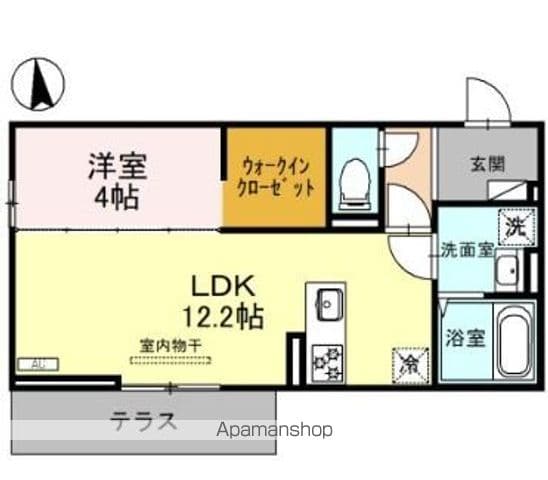 クロッシア住吉町の間取り写真