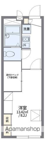 レオパレスMOAの間取り写真