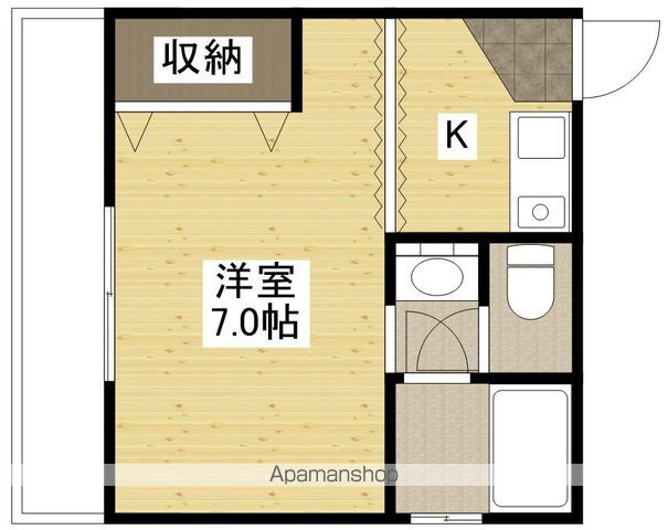 上原ビルの間取り写真