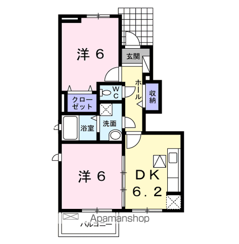 ポラリスⅠの間取り