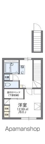 レオパレスリリオンの間取り写真