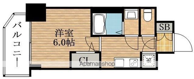 SーRESIDENCE都島LUXの間取り写真