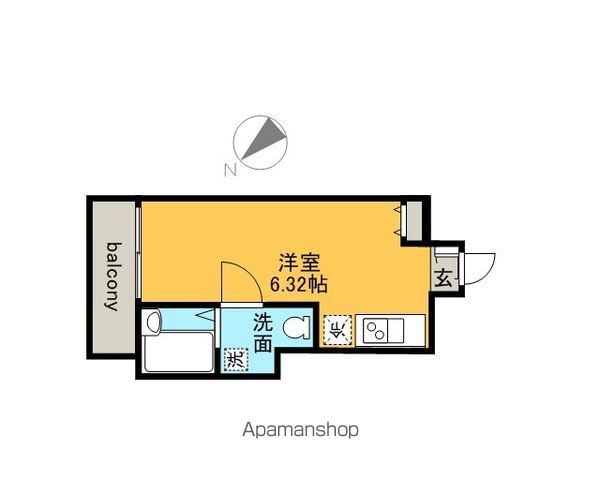 レジディア三越前の間取り写真