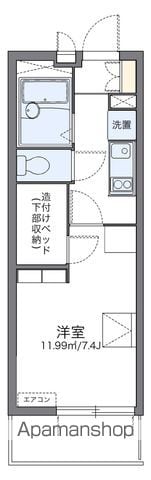 レオパレス香春口の間取り写真