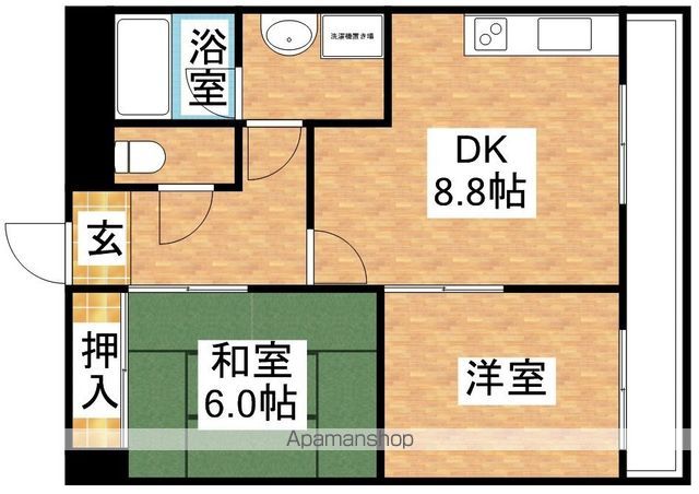セントラルパーク東三国の間取り写真