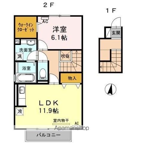 ヴィラコート J3の間取り写真