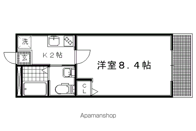 サンフォレスト北白川の間取り写真