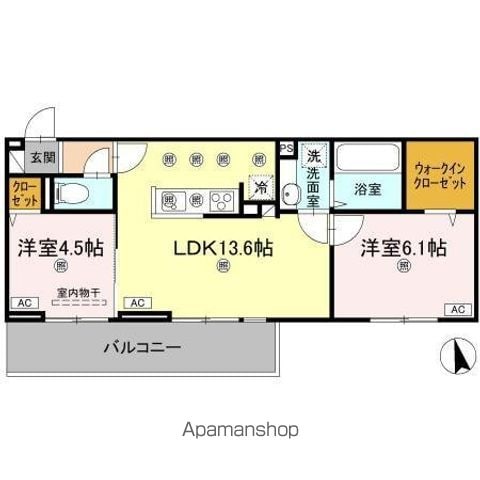 メテオラの間取り写真