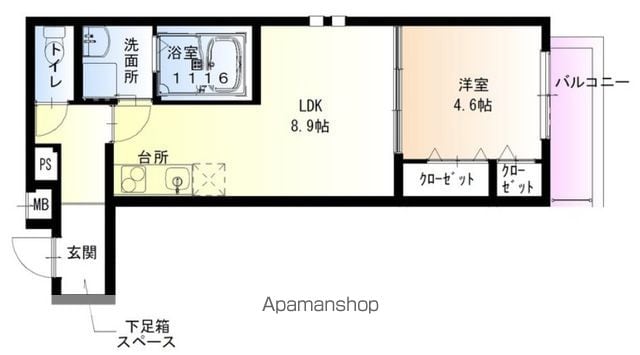 フジパレス岸和田下松の間取り写真