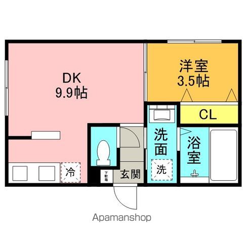KENT COLLECTIONIIの間取り写真