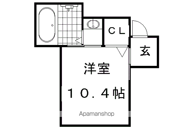 カーサミーア北白川の間取り写真
