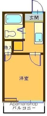 メゾンパレット東中央の間取り写真