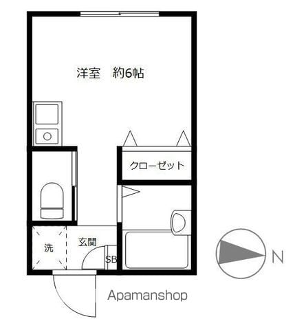 桜ヒルズの間取り写真