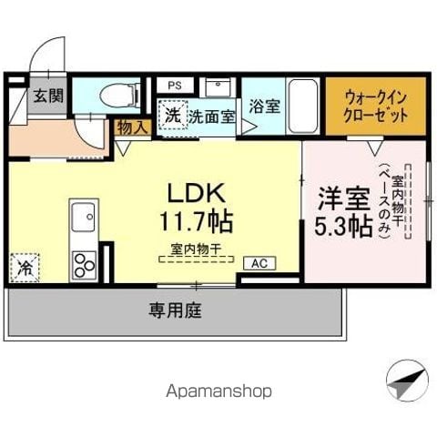 プライムの間取り写真