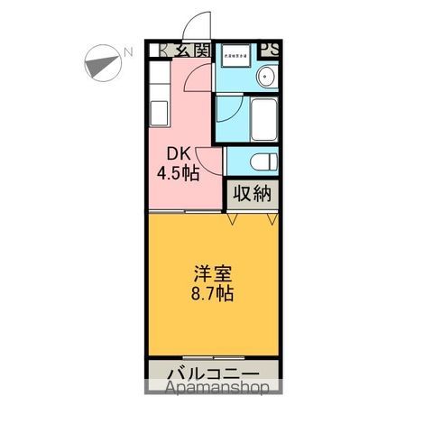カルサイトの間取り写真