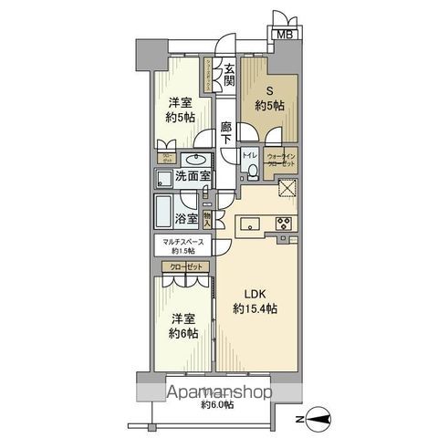 ＭＪＲ深川住吉の間取り