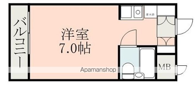 ロマネスク水前寺の間取り写真
