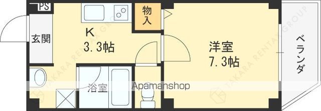 クレイン守口の間取り写真