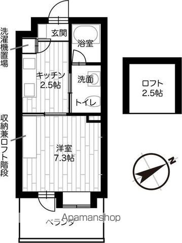 【サンヴィレッジ１７の間取り】