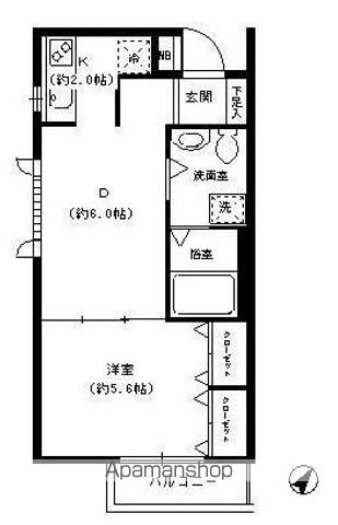 パーク西小山の間取り写真