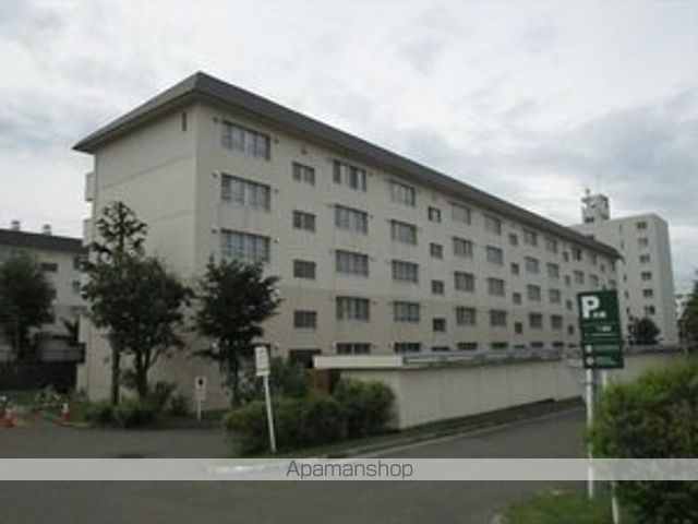 札幌西月寒団地1号棟の外観写真