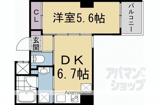 VINE OAK 中京区竹屋町計画の間取り写真