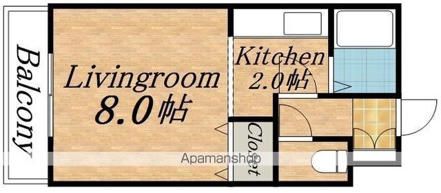 カンパーナ平岸の間取り写真