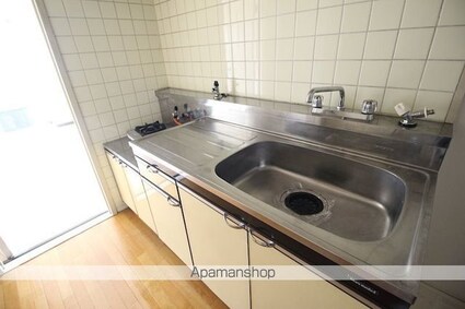 岡山県岡山市北区大供２丁目[1K/25m2]のキッチン