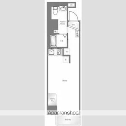 エルハイム麹町[1R/25.08m2]の間取図