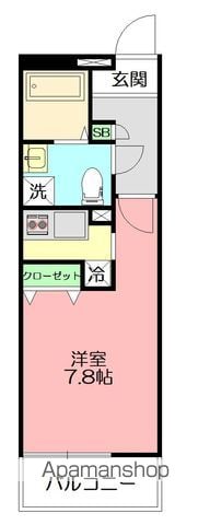 リブリ・クレストの間取り写真
