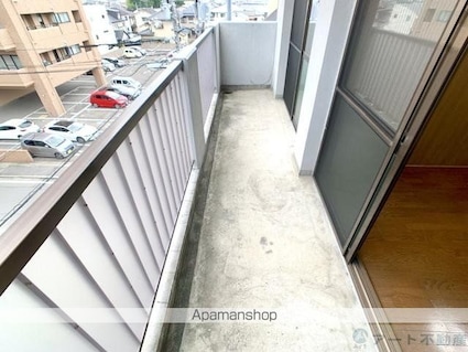 コーポカワモト５[2DK/44.55m2]のバルコニー