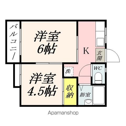 アネックスあゆみの間取り写真